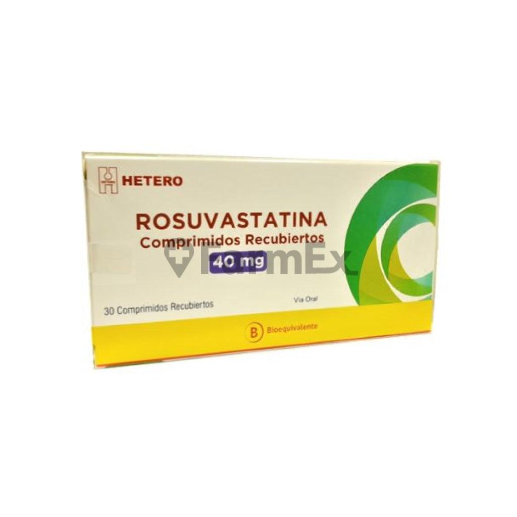 Rosuvastatina 40 mg x 30 comprimidos "Ley Cenabast" Seven Pharma
